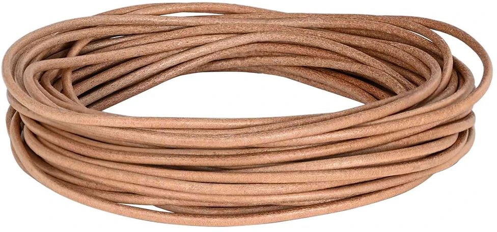 Odinė gija 1 Ruda Ø2,5 mm x 50 m Oda