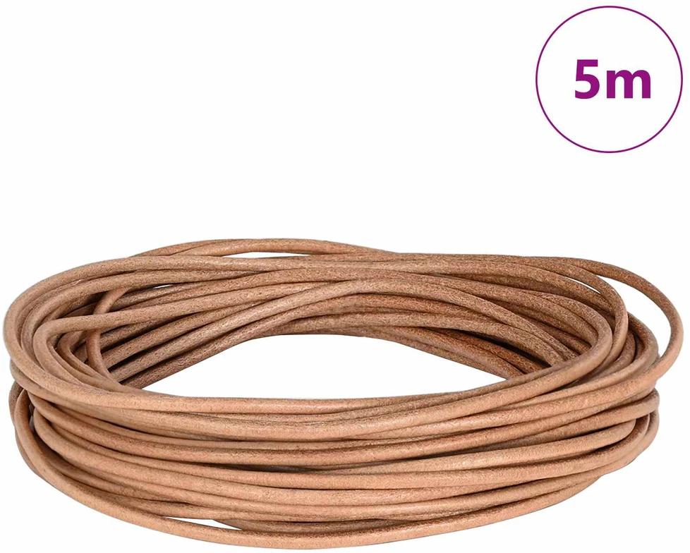 Odinė gija 1 Ruda Ø3 mm x 5 m Oda