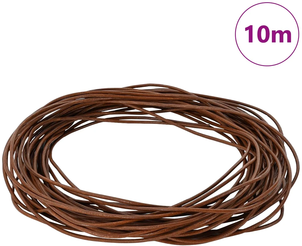 Odinė gija 1 Šviesiai rudas Ø1,5 mm x 10 m Oda