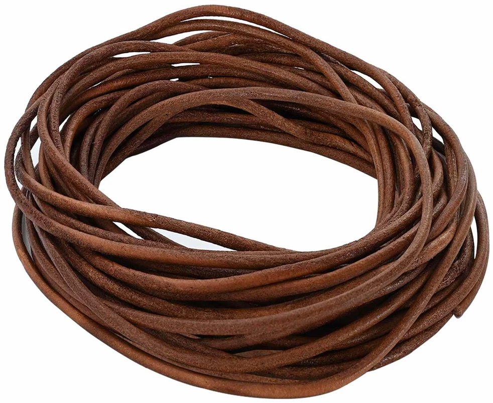 Odinė gija 1 Šviesiai rudas Ø2,5 mm x 50 m Oda