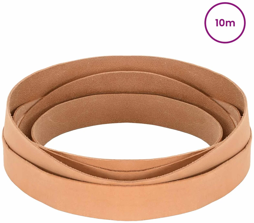 Odinis diržas 1 Šviesiai rudas 1000 x 3,5 cm Oda