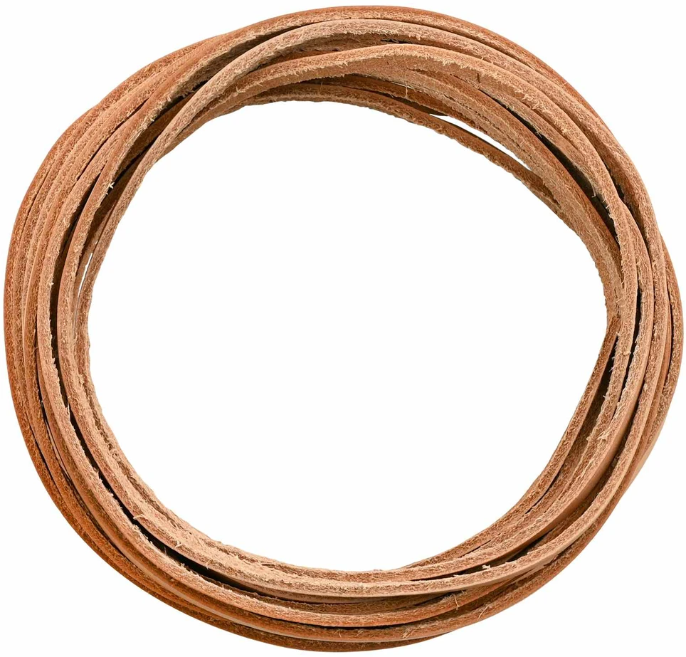 Odinis diržas 1 Šviesiai rudas 200 x 0,6 cm Oda