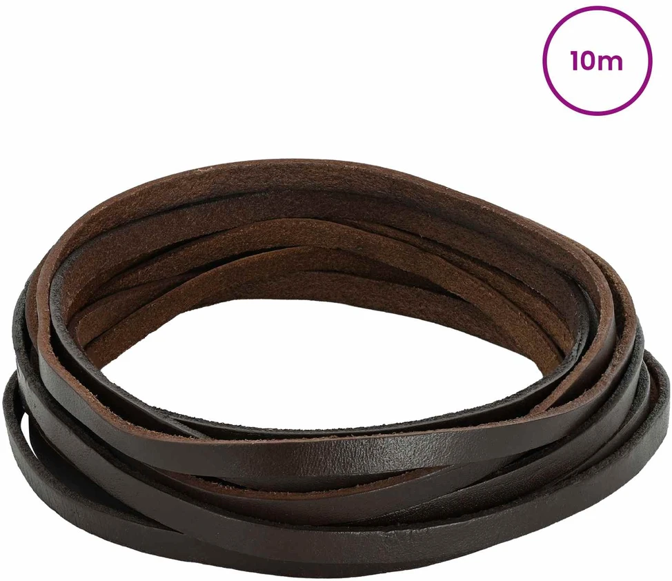 Odinis diržas 1 Tamsiai rudas 1000 x 0,6 cm Oda