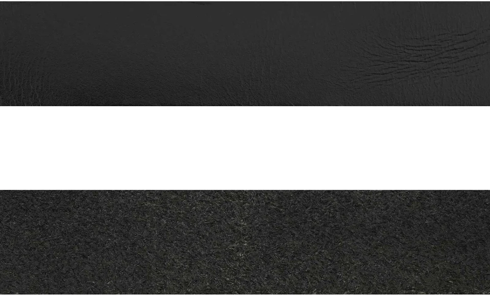 Odinis diržas Juoda 500 x 1,5 cm Oda