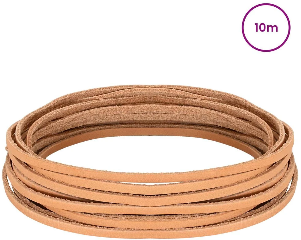 Odinis diržas 1 Šviesiai rudas 1000 x 0,4 cm Oda