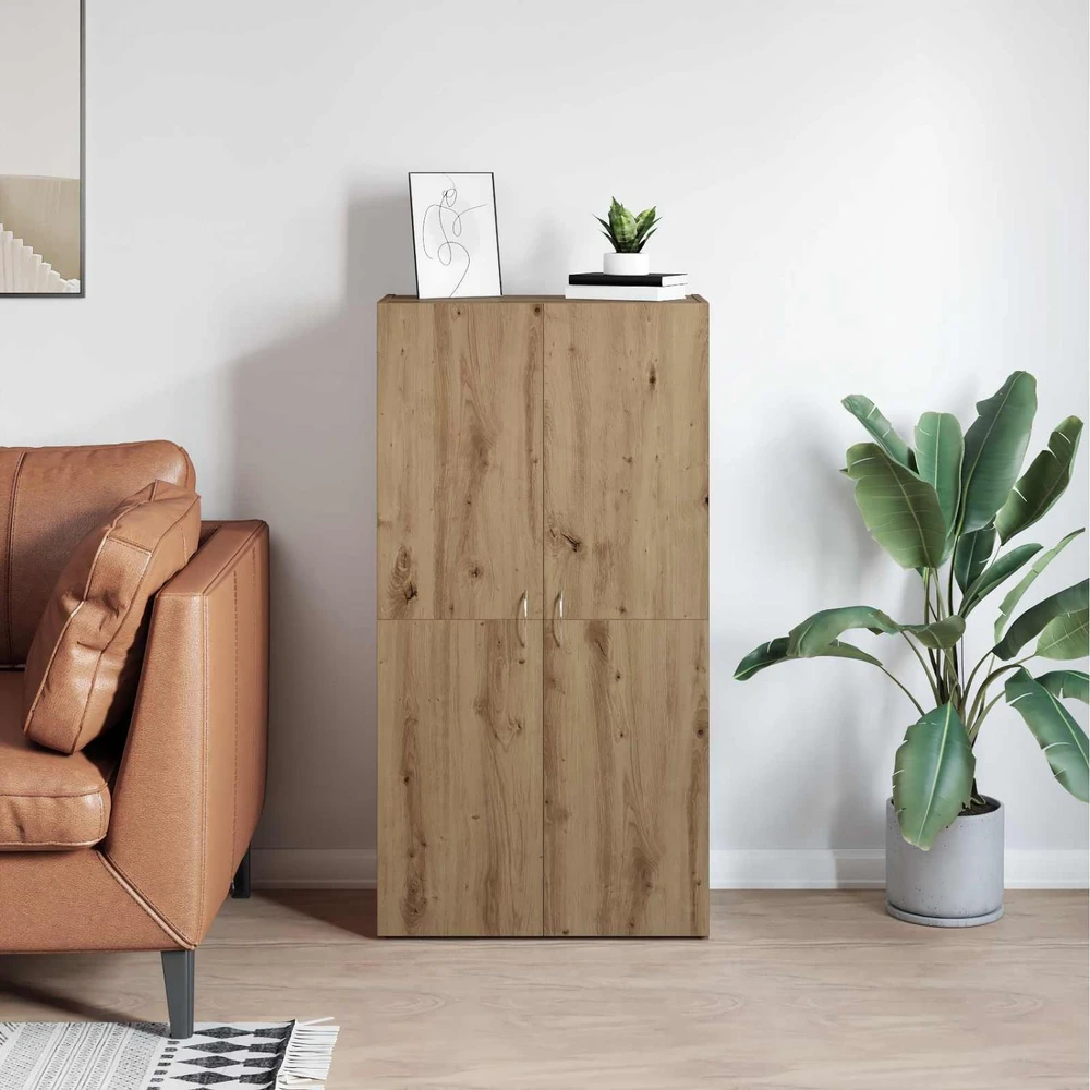Ofiso spinta Artisano ąžuolo 60 x 32 x 115 cm Apdirbta mediena