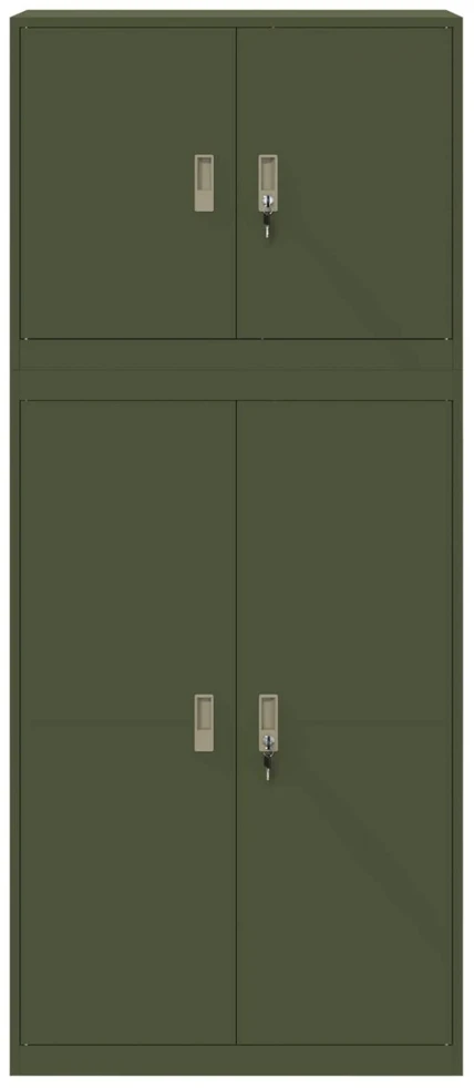 Oppbevaringsskap 2 vnt. Alyvuogių žalia 90 x 40 x 210 cm