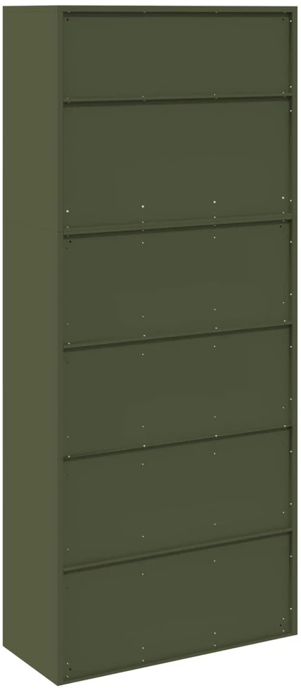 Oppbevaringsskap 2 vnt. Alyvuogių žalia 90 x 40 x 210 cm