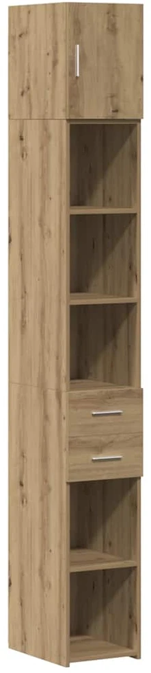 Oppbevaringsskap 2 vnt. Amatininkų ąžuolas 30 x 42,5 x 225 cm