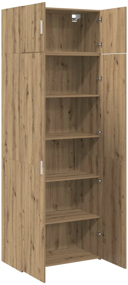 Oppbevaringsskap 2 vnt. Amatininkų ąžuolas 80 x 42,5 x 225 cm