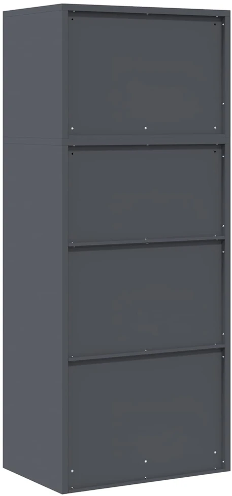 Oppbevaringsskap 2 vnt. Antracitas 60 x 40 x 145 cm Plienas