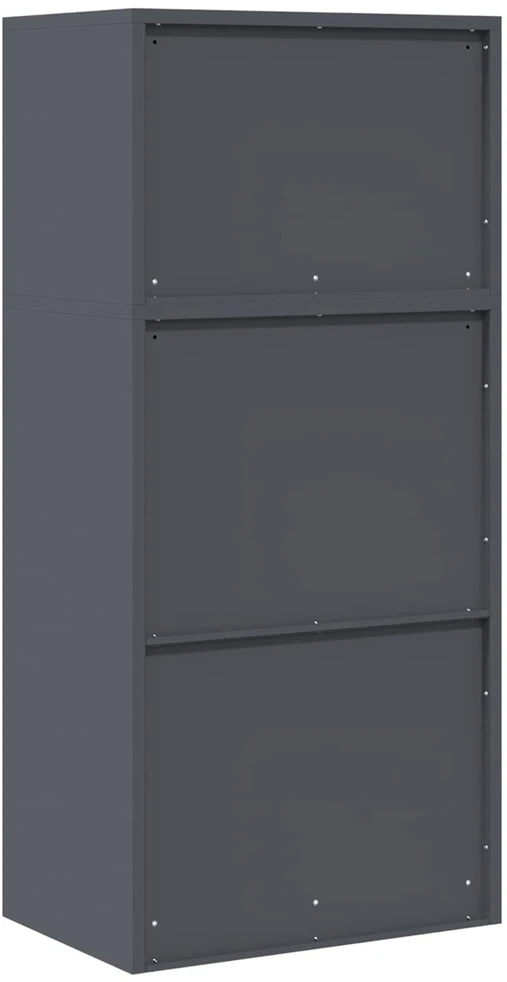 Oppbevaringsskap 2 vnt. Antracitas 60 x 40 x 130 cm Plienas