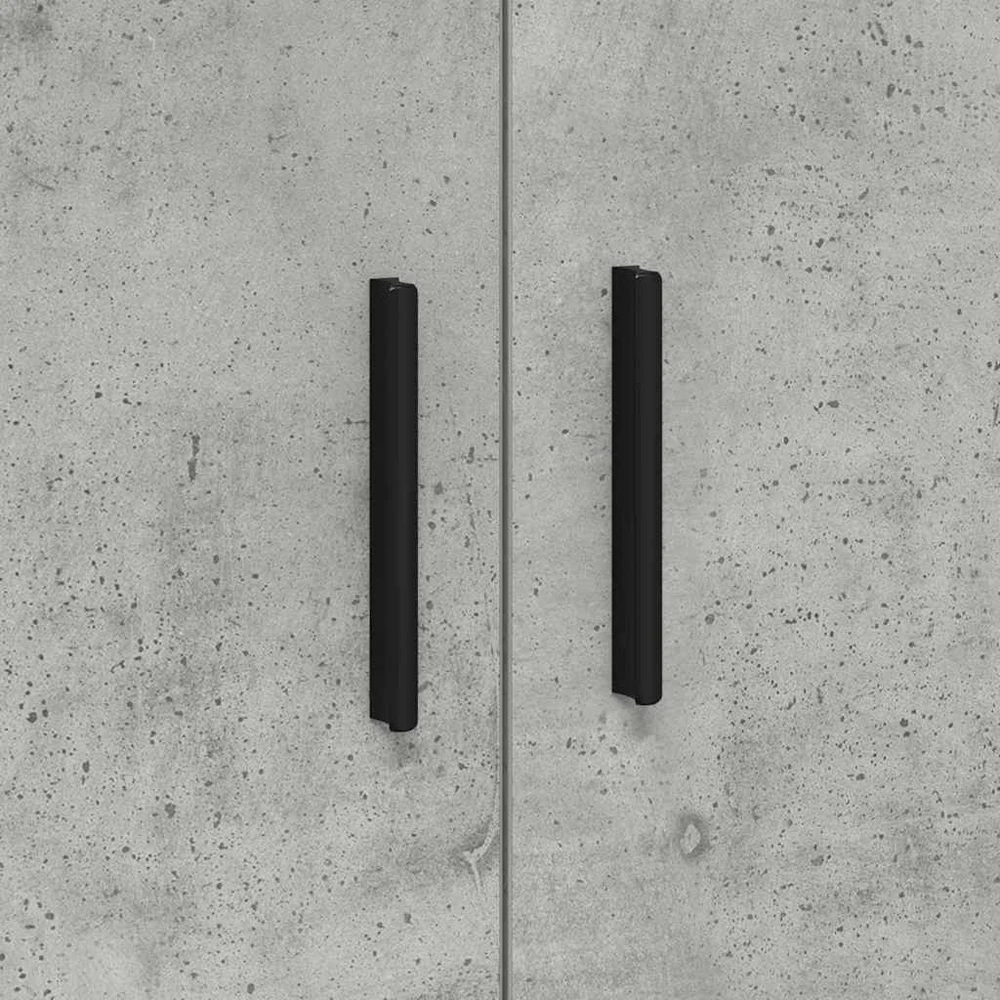 Oppbevaringsskap 2 vnt. Betono pilka 127 x 41 x 40 cm