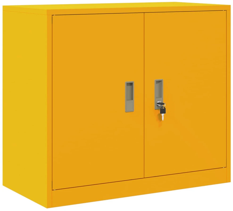 Oppbevaringsskap 2 vnt. Garstyčių geltona 80 x 40 x 210 cm