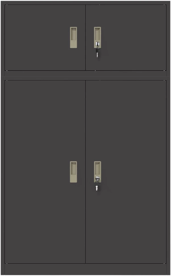 Oppbevaringsskap 2 vnt. Juodas 90 x 40 x 145 cm Plienas