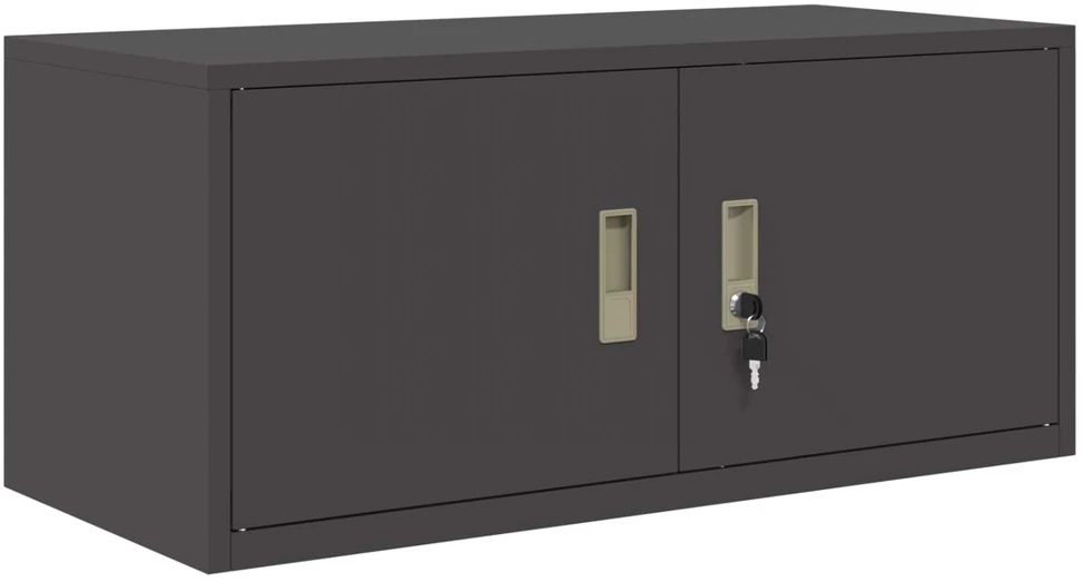 Oppbevaringsskap 2 vnt. Juodas 90 x 40 x 145 cm Plienas