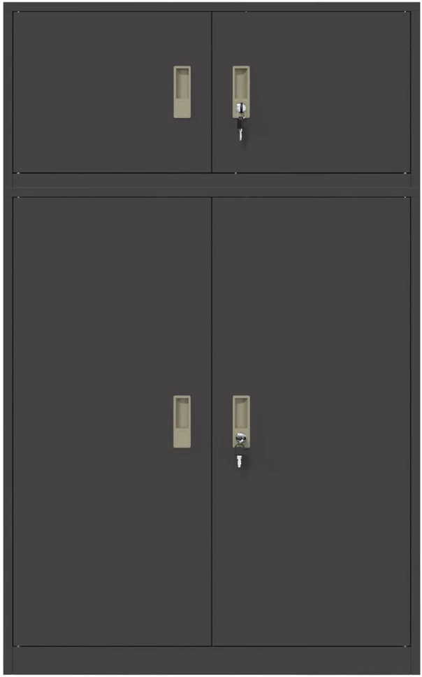 Oppbevaringsskap 2 vnt. Juodas 90 x 40 x 145 cm Plienas