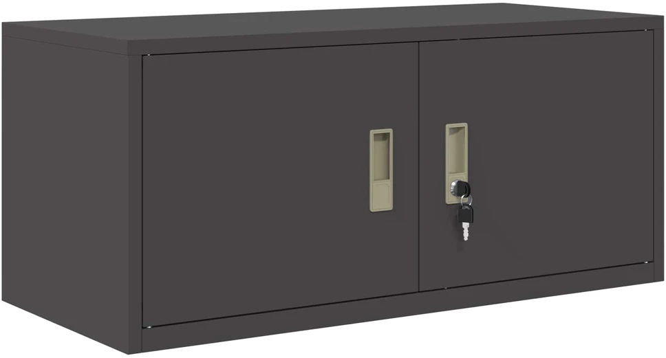 Oppbevaringsskap 2 vnt. Juodas 90 x 40 x 145 cm Plienas