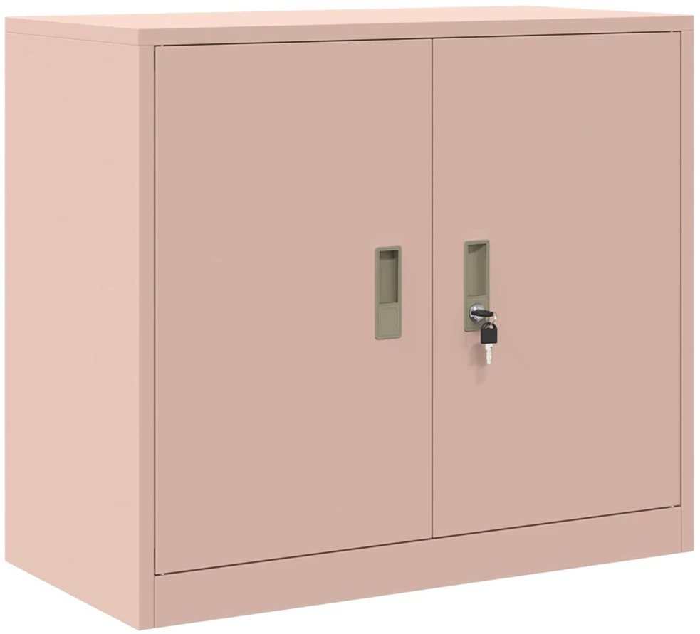 Oppbevaringsskap 2 vnt. Rožinė 80 x 40 x 210 cm Plienas