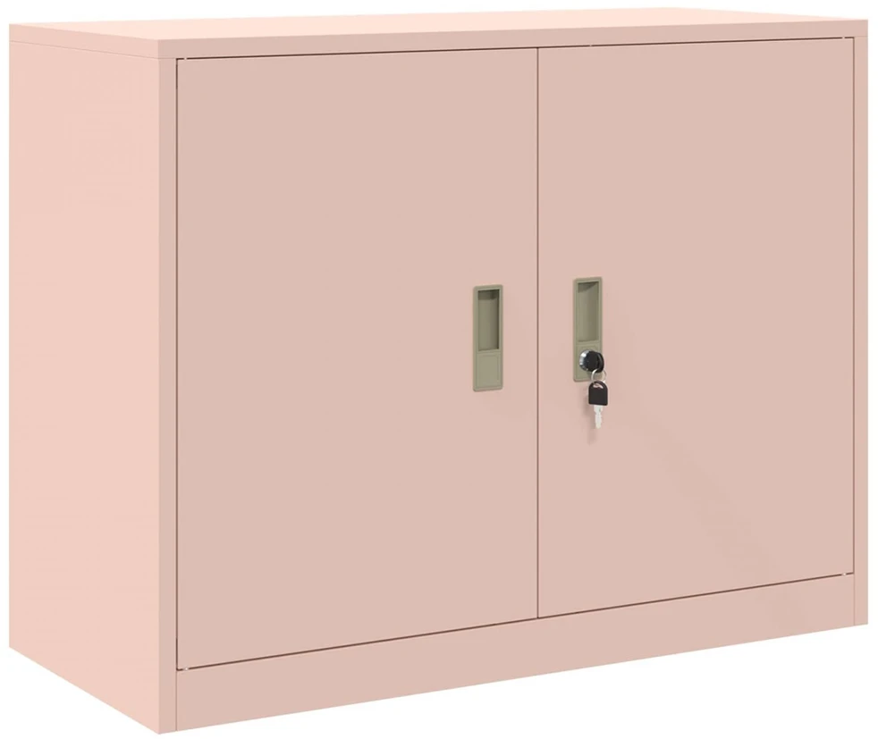 Oppbevaringsskap 2 vnt. Rožinė 90 x 40 x 210 cm Plienas
