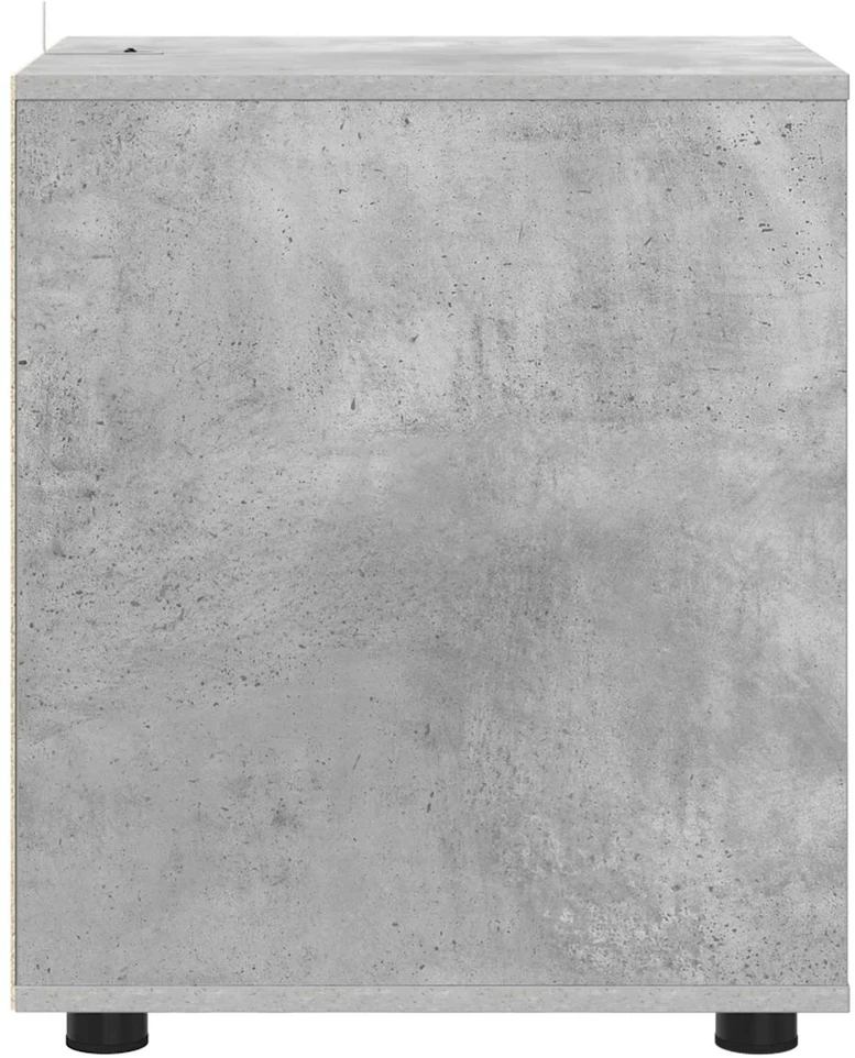 Oppbevaringsskap 40 x 48 x 57 cm Apdirbta mediena Betono pilka