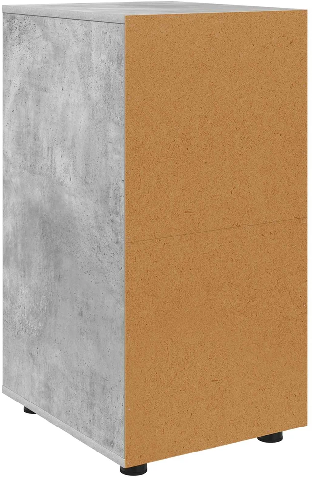 Oppbevaringsskap 40 x 48 x 81 cm Apdirbta mediena Betono pilka