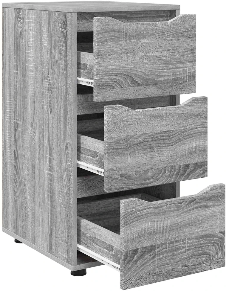 Oppbevaringsskap 40 x 48 x 81 cm Apdirbta mediena Pilkas Sonoma