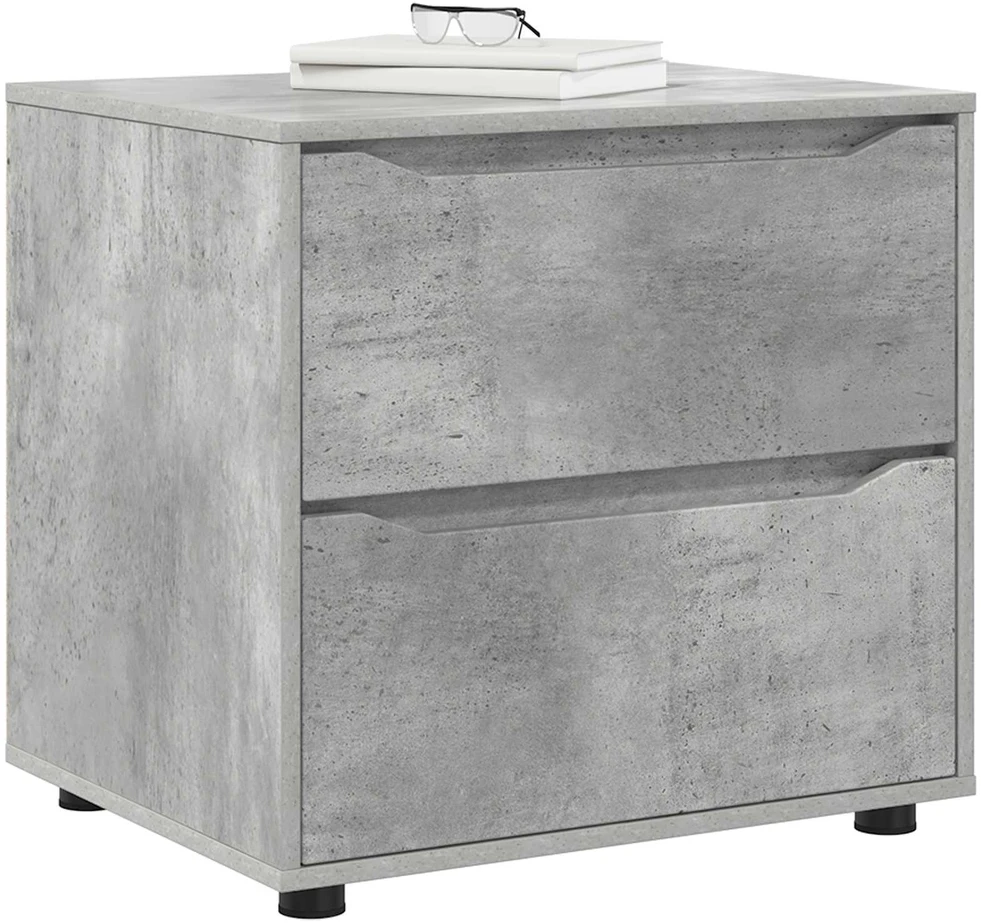 Oppbevaringsskap 60 x 48 x 57 cm Apdirbta mediena Betono pilka