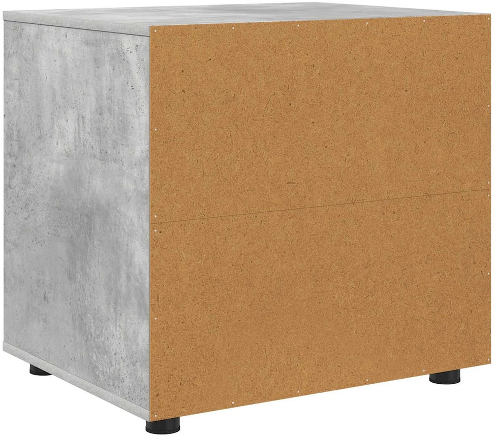 Oppbevaringsskap 60 x 48 x 57 cm Apdirbta mediena Betono pilka