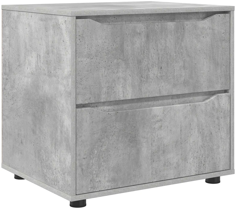 Oppbevaringsskap 60 x 48 x 57 cm Apdirbta mediena Betono pilka