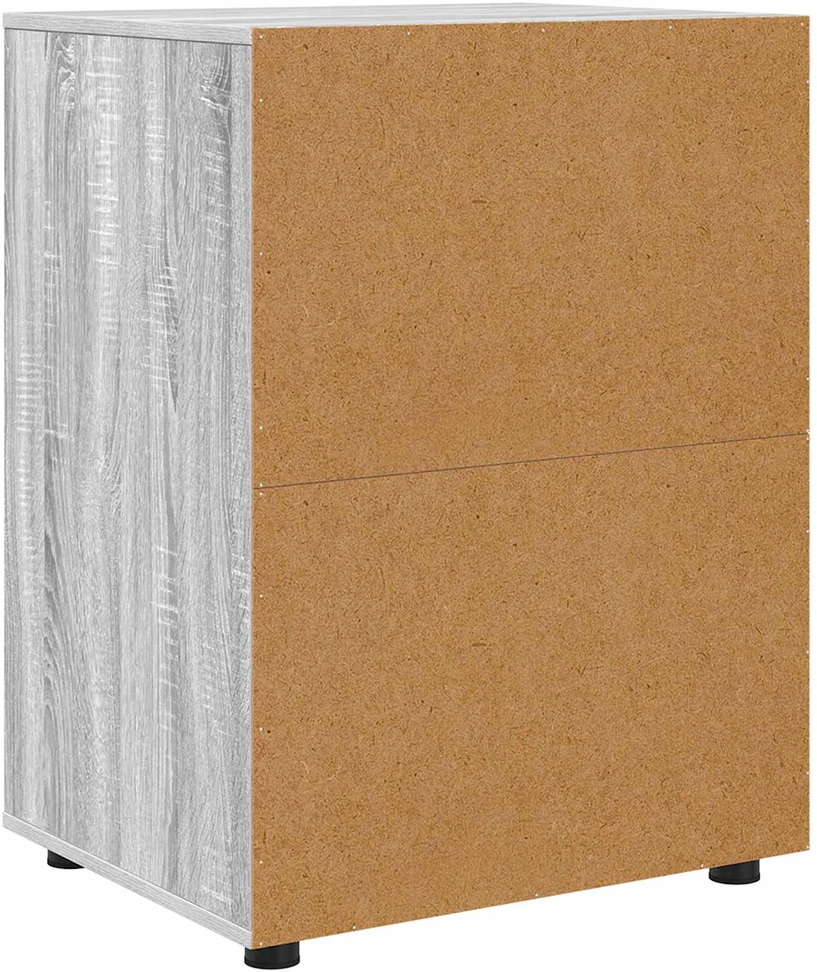Oppbevaringsskap 60 x 48 x 81 cm Apdirbta mediena Pilkas Sonoma