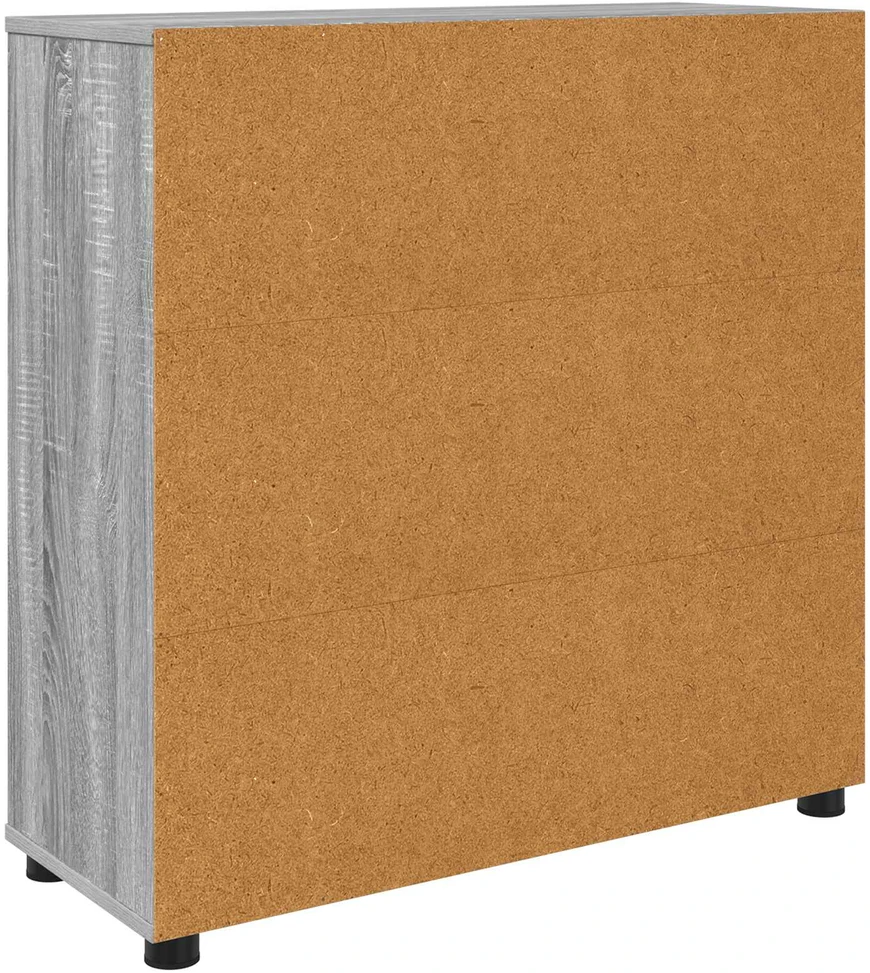 Oppbevaringsskap 80 x 31 x 81 cm Apdirbta mediena Pilkas Sonoma