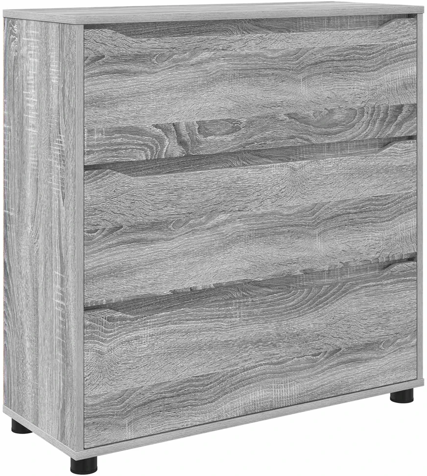 Oppbevaringsskap 80 x 31 x 81 cm Apdirbta mediena Pilkas Sonoma
