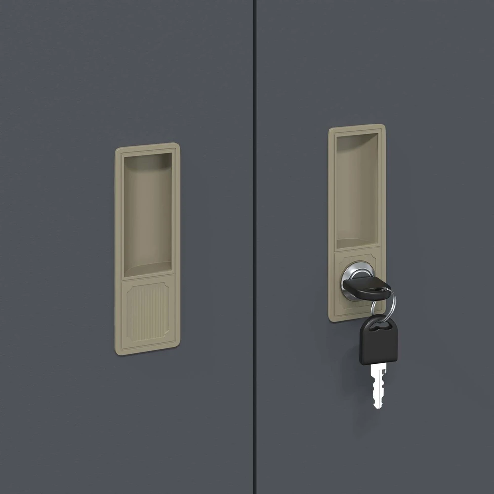 Oppbevaringsskap Antracitas 80 x 40 x 90 cm Plienas