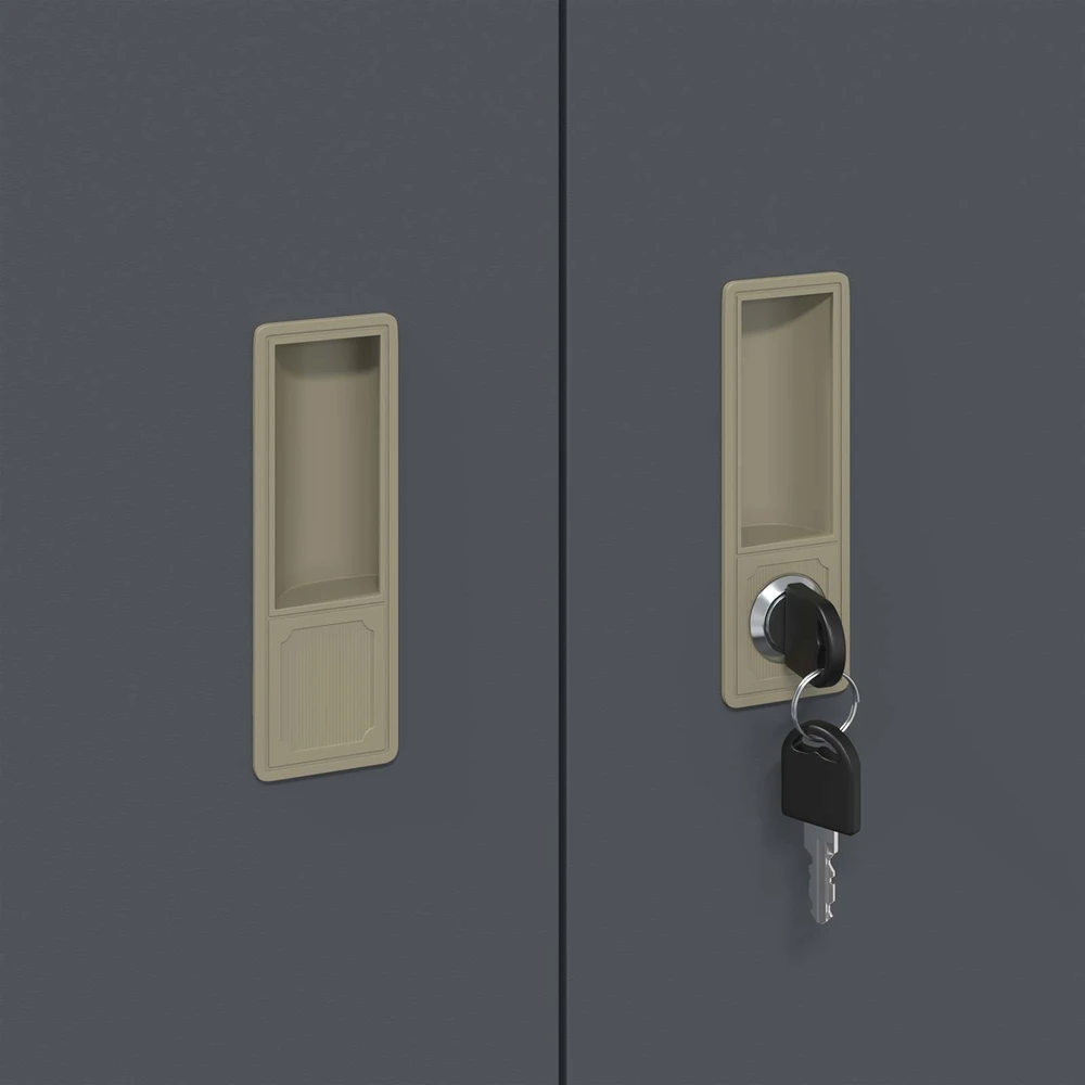 Oppbevaringsskap Antracitas 90 x 40 x 105 cm Plienas