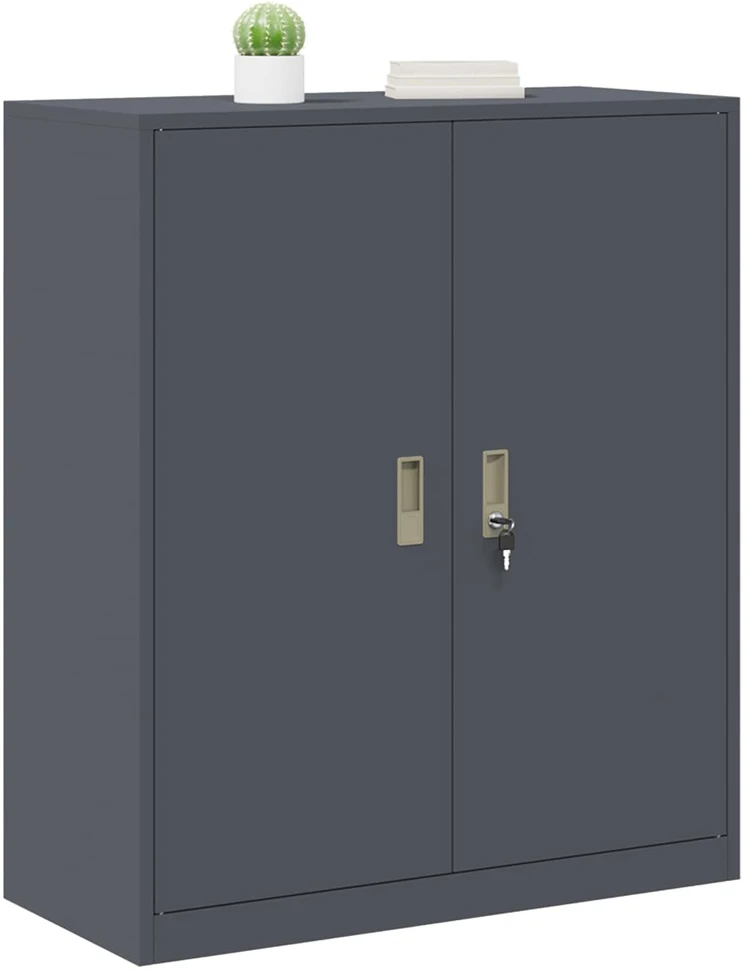 Oppbevaringsskap Antracitas 90 x 40 x 105 cm Plienas