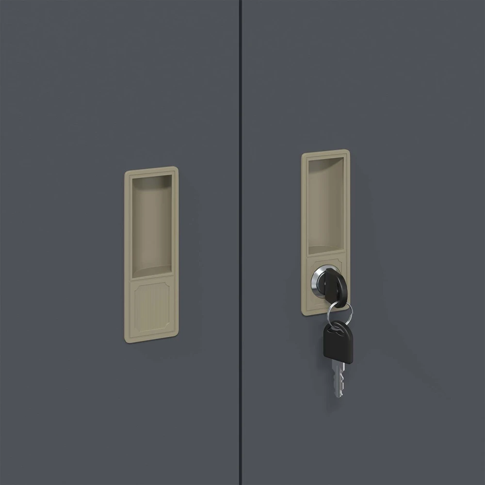 Oppbevaringsskap Antracitas 90 x 40 x 90 cm Plienas