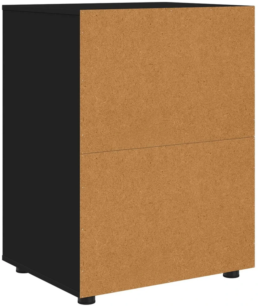 Oppbevaringsskap 60 x 48 x 81 cm Apdirbta mediena Juoda