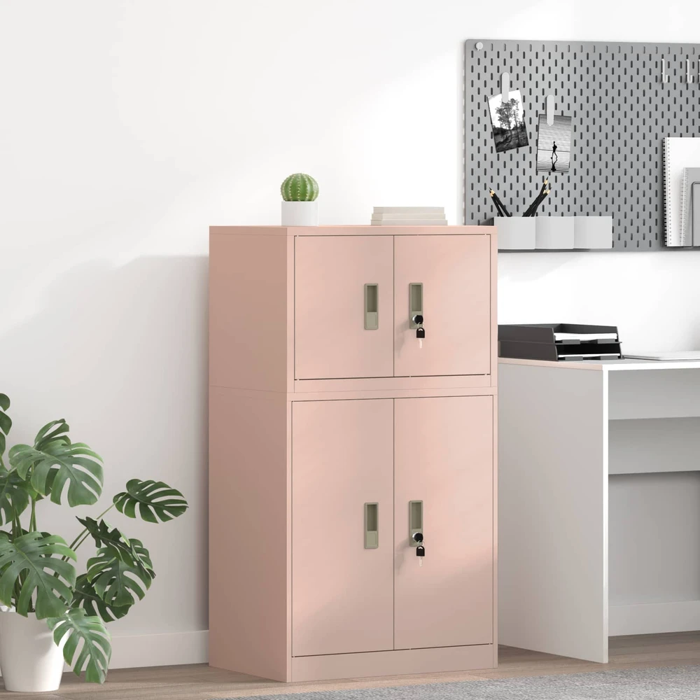 Oppbevaringsskap Rožinė 60 x 40 x 40 cm Plienas