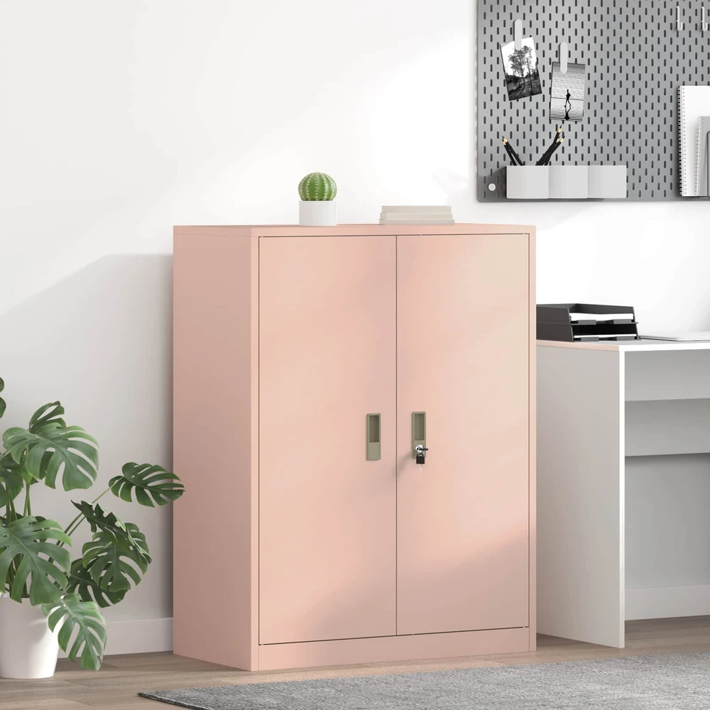 Oppbevaringsskap Rožinė 80 x 40 x 105 cm Plienas
