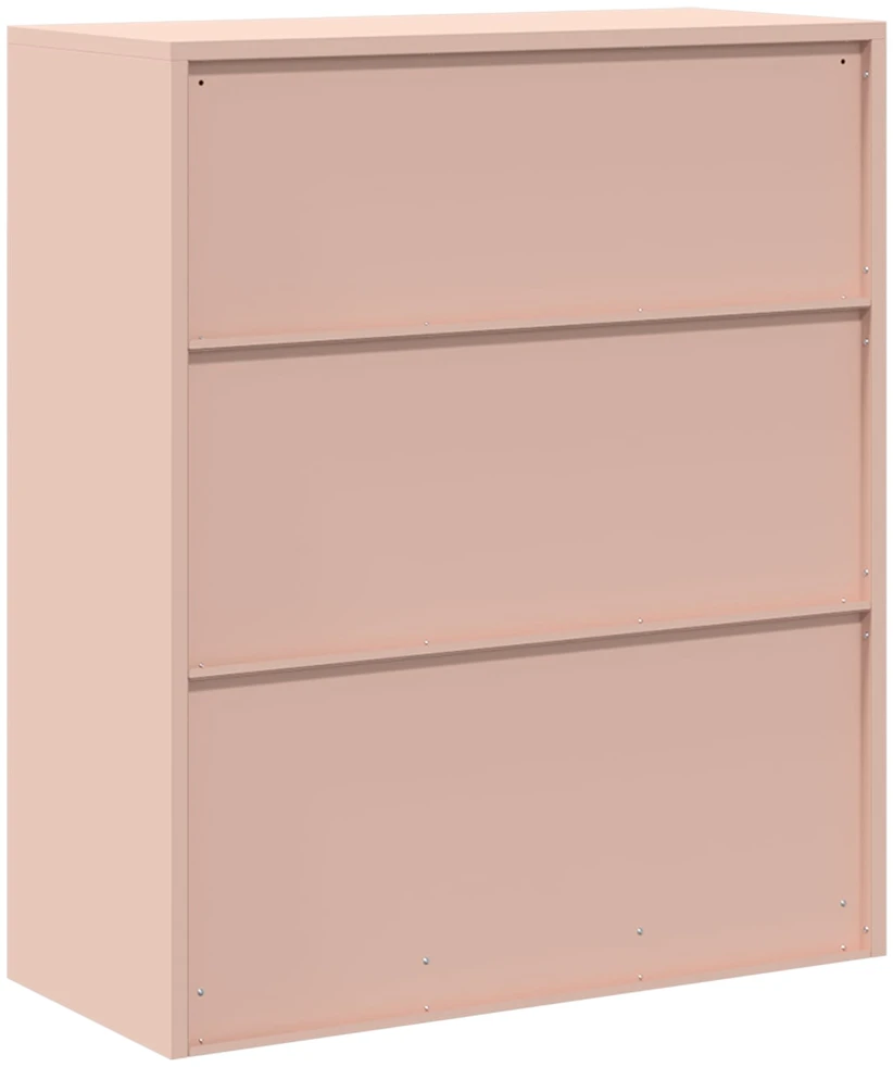Oppbevaringsskap Rožinė 90 x 40 x 105 cm Plienas
