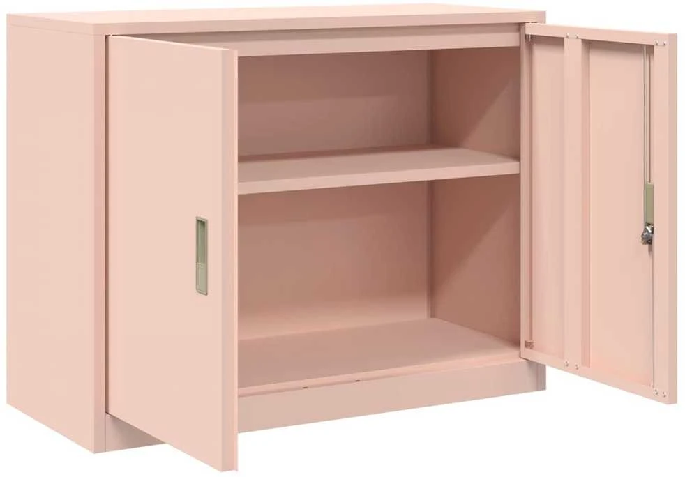 Oppbevaringsskap Rožinė 90 x 40 x 70 cm Plienas
