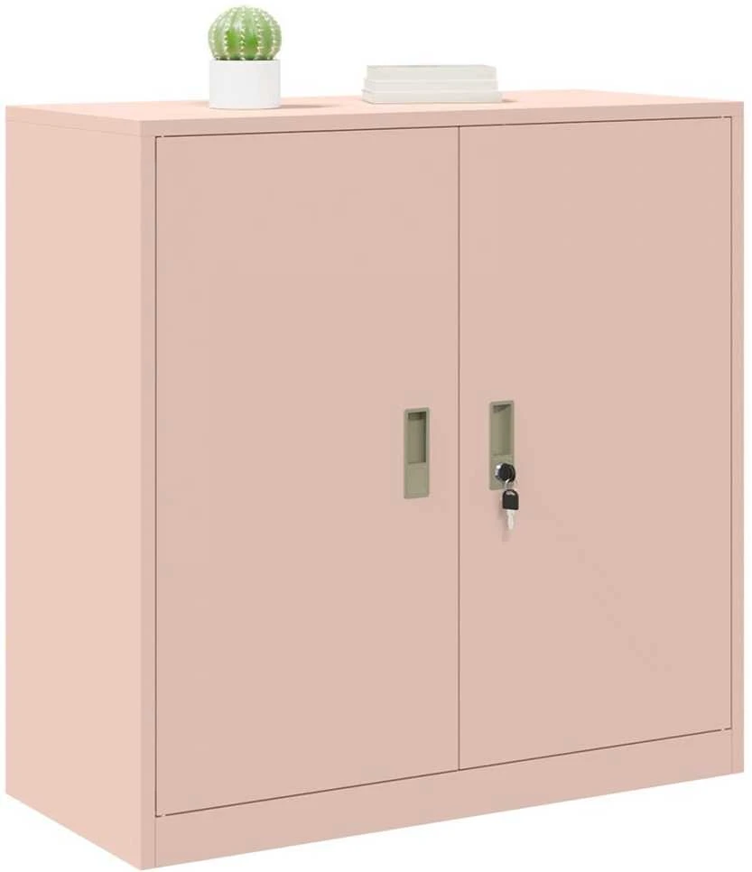 Oppbevaringsskap Rožinė 90 x 40 x 90 cm Plienas