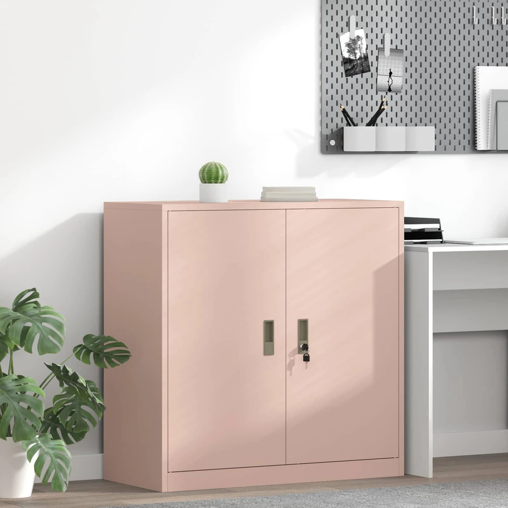 Oppbevaringsskap Rožinė 90 x 40 x 90 cm Plienas