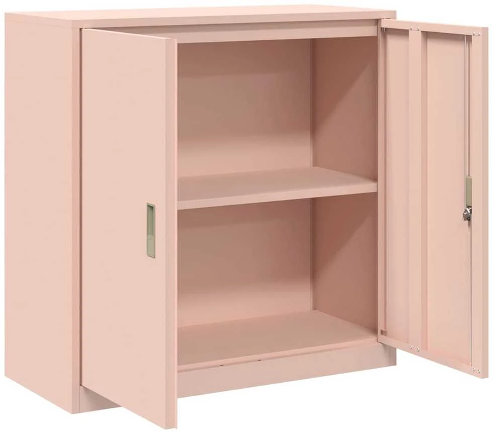 Oppbevaringsskap Rožinė 90 x 40 x 90 cm Plienas