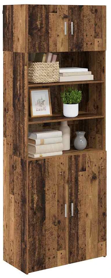 Oppbevaringsskap Senovinis medis 80 x 42,5 x 225 cm