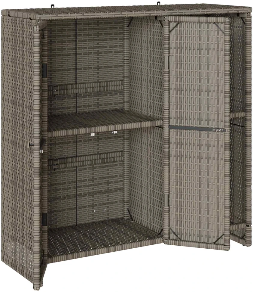 Oppbevaringsskap su lentyna Pilka 100 x 36 x 102 cm Ratanas