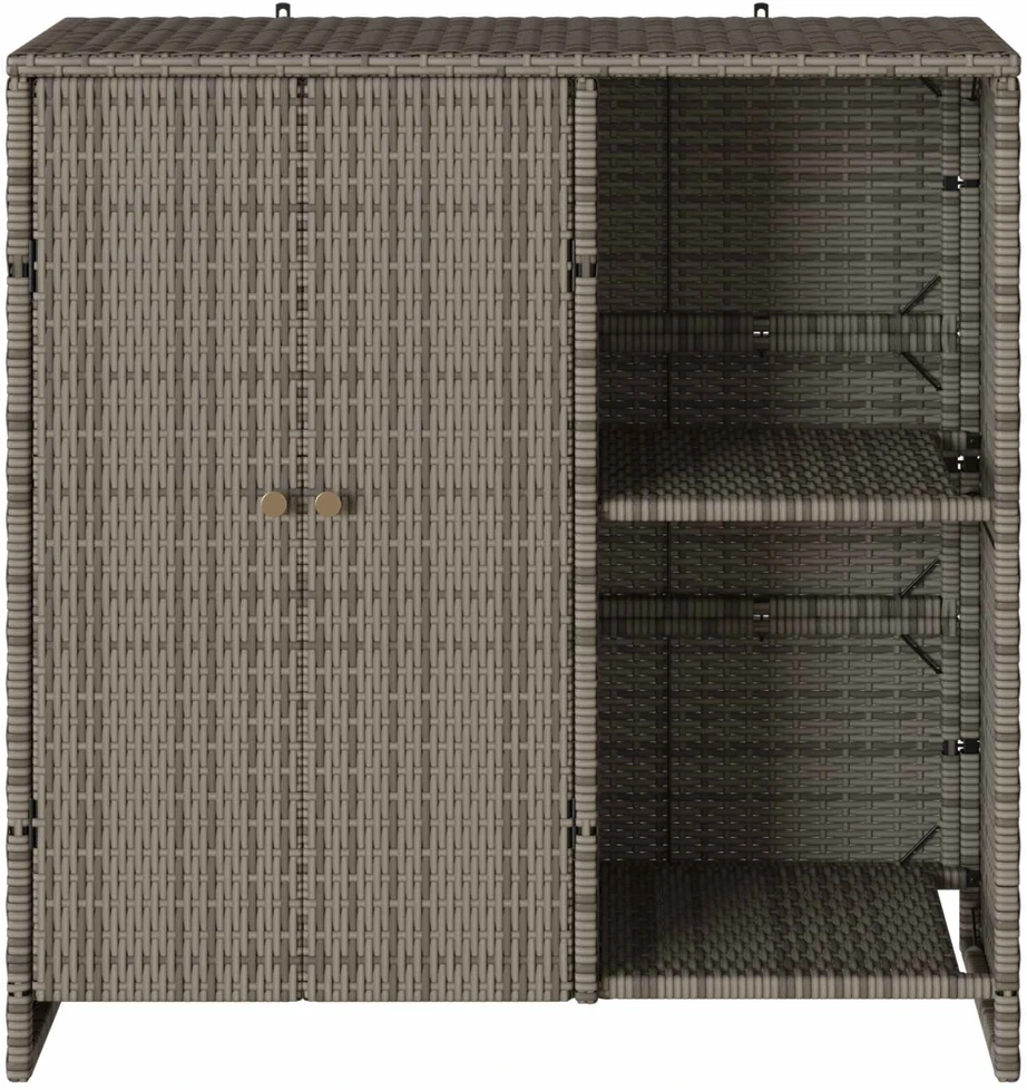 Oppbevaringsskap su lentyna Pilka 100 x 36 x 102 cm Ratanas