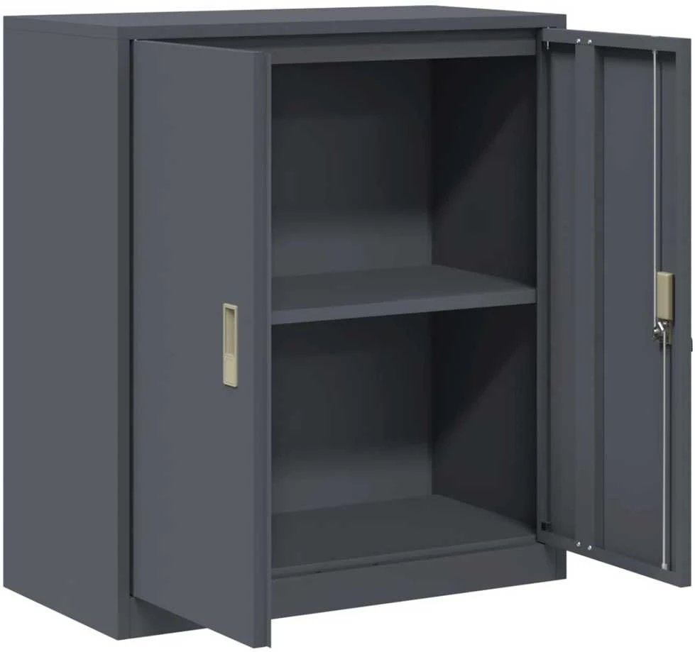 Oppbevaringsskap Antracitas 80 x 40 x 90 cm Plienas