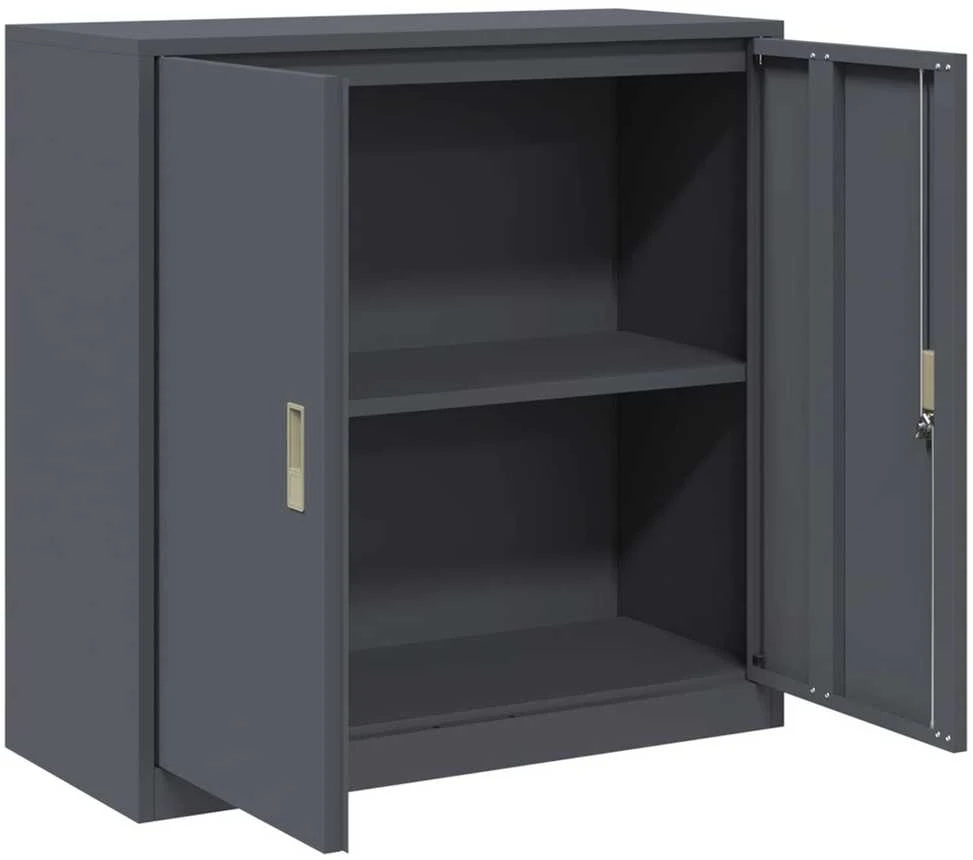 Oppbevaringsskap Antracitas 90 x 40 x 90 cm Plienas